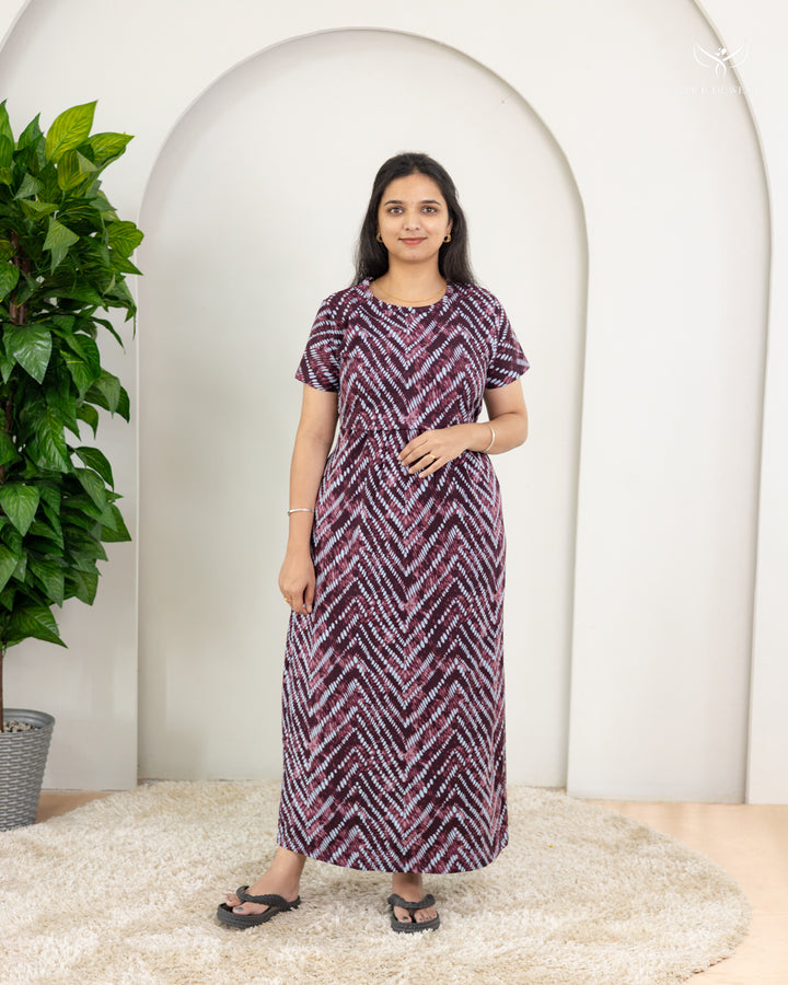 Blessy2 SoftCotton Full Length Maternity Loungewear