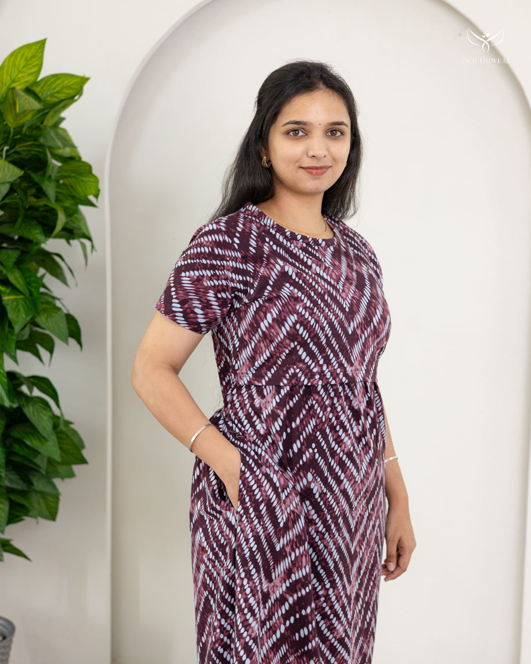 Blessy2 SoftCotton Full Length Maternity Loungewear