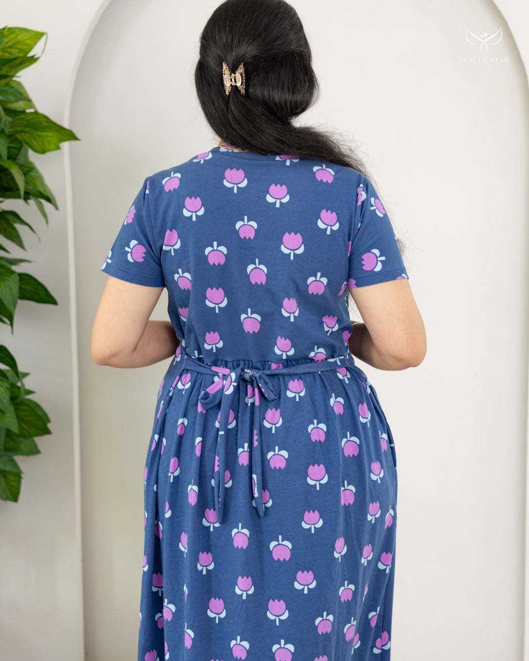 Arsha SoftCotton Full Length Maternity Loungewear