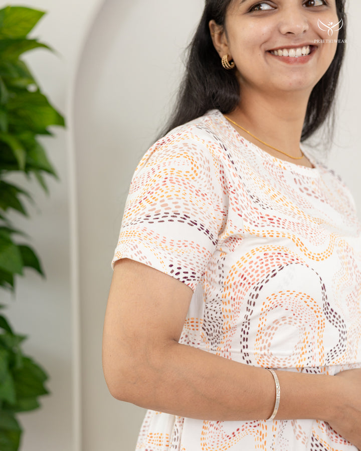 Bincy1  SoftCotton Full Length Maternity Loungewear
