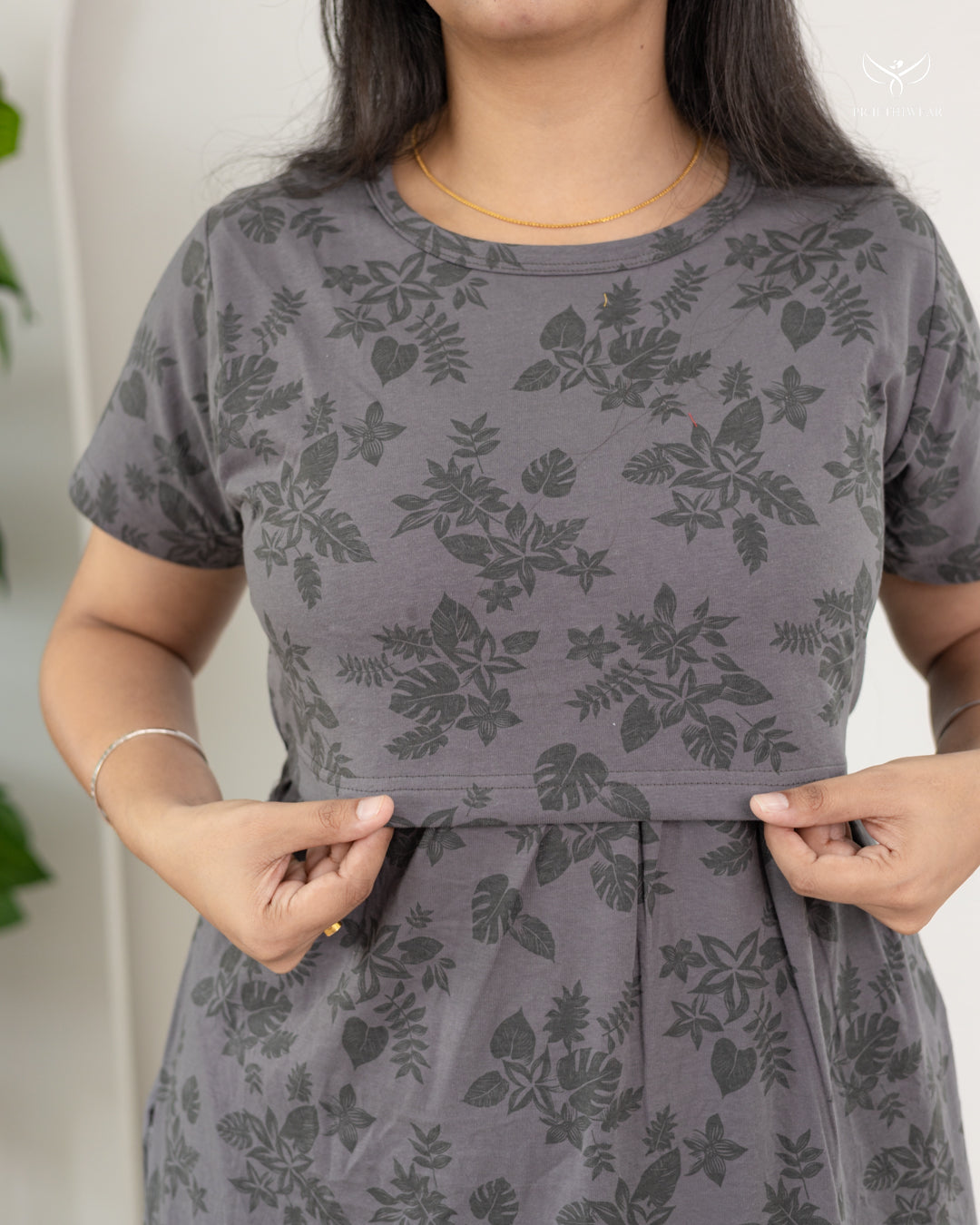 Yuvasri  SoftCotton Full Length Maternity Loungewear