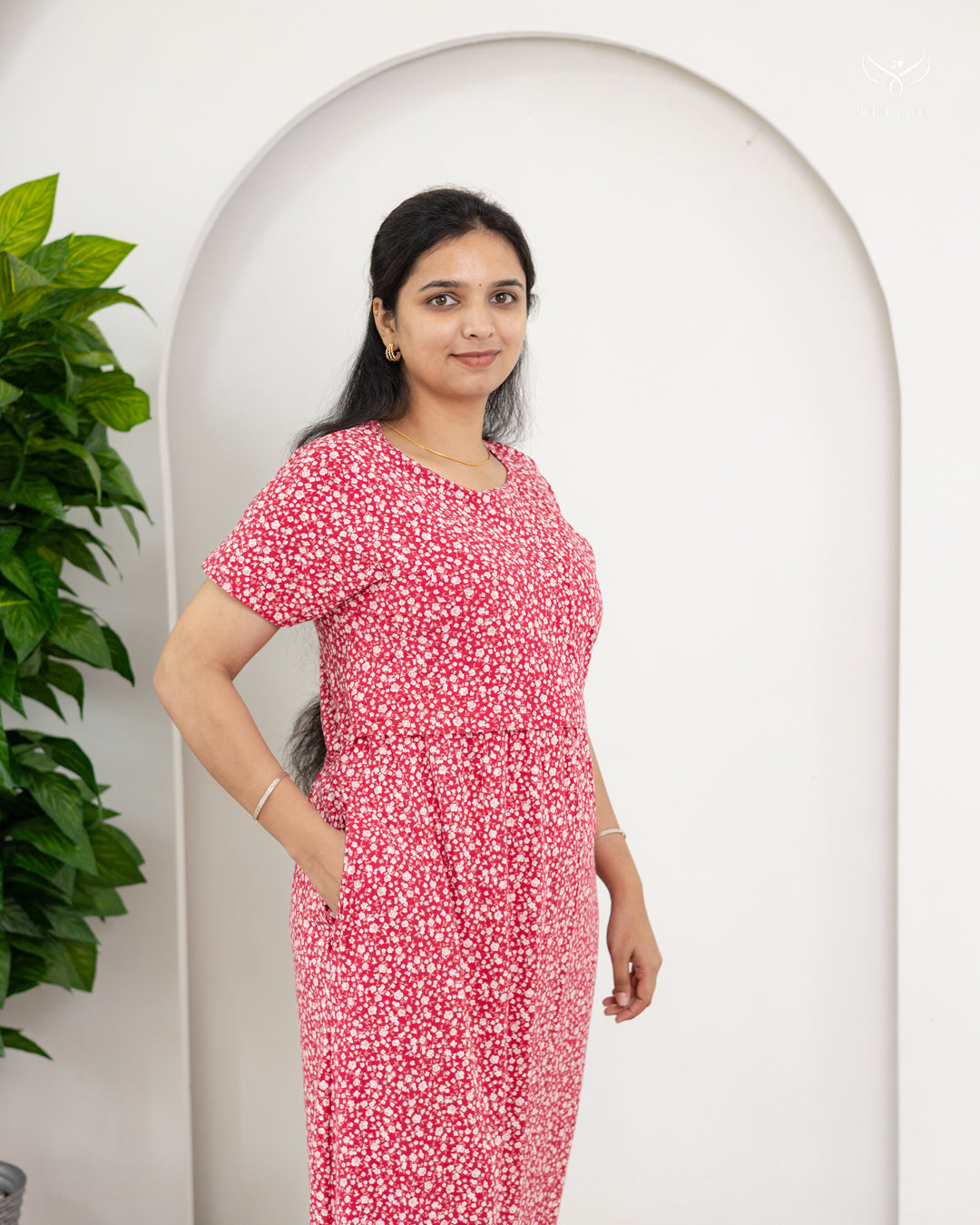 Dua2 SoftCotton Full Length Maternity Loungewear