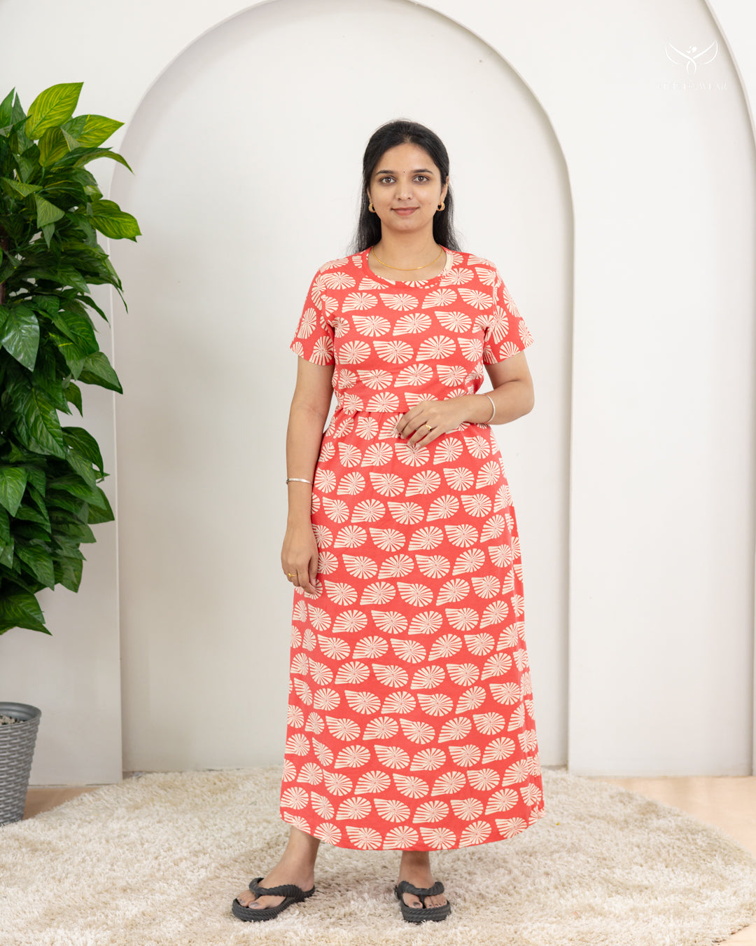 Sujana1 SoftCotton Full Length Maternity Loungewear