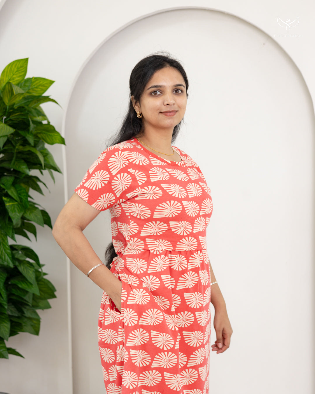Sujana1 SoftCotton Full Length Maternity Loungewear