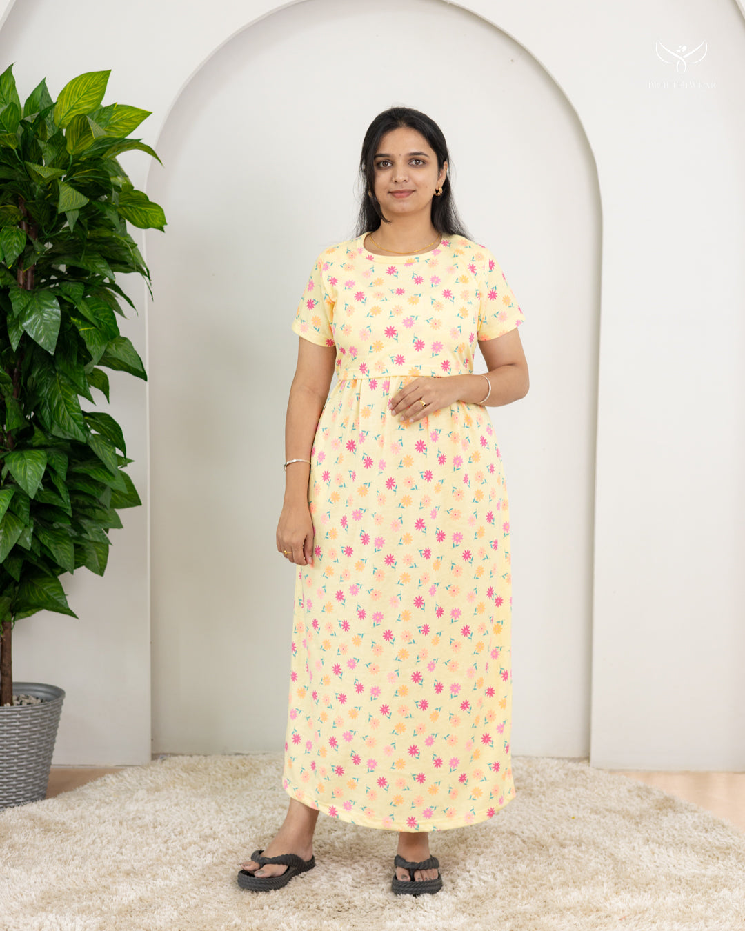 Sujana2 SoftCotton Full Length Maternity Loungewear