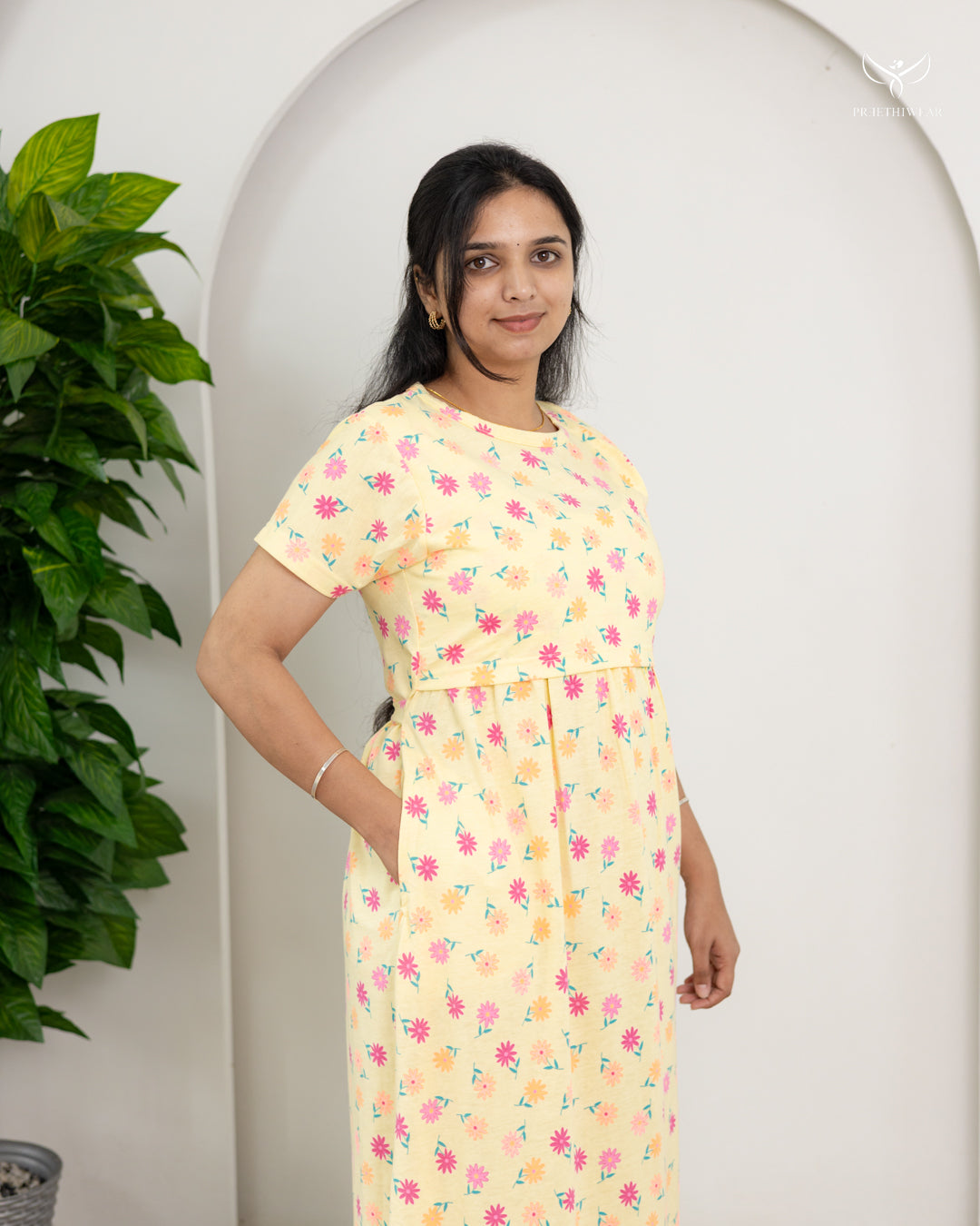 Sujana2 SoftCotton Full Length Maternity Loungewear