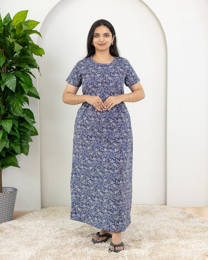 Smriti1  SoftCotton Full Length Maternity Loungewear