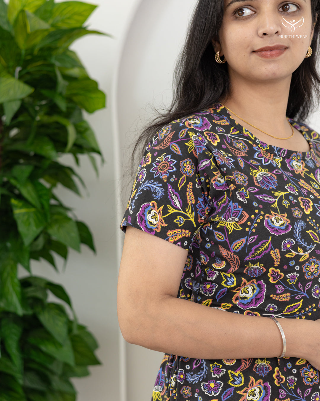 Janani2  SoftCotton Full Length Maternity Loungewear