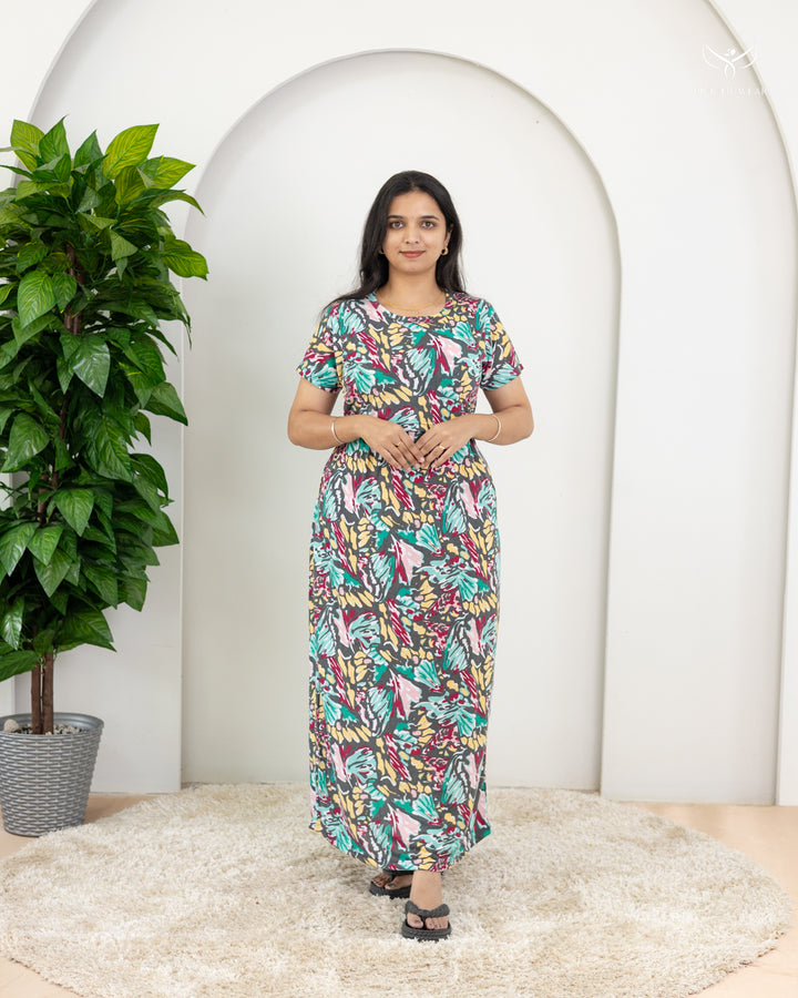 Vanisri SoftCotton Full Length Maternity Loungewear