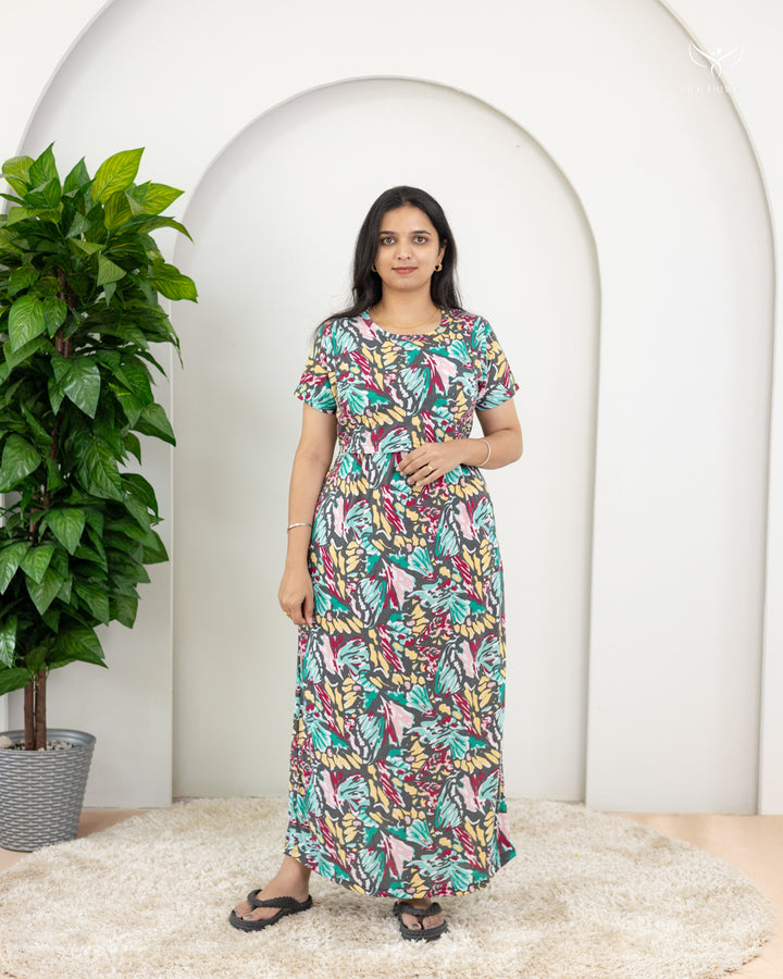 Vanisri SoftCotton Full Length Maternity Loungewear