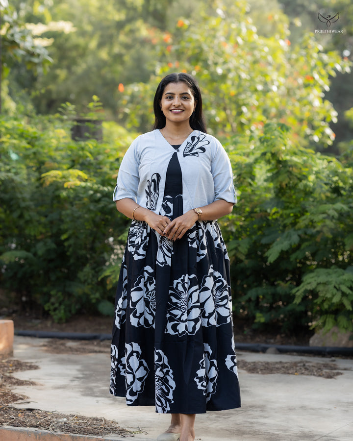 Kajal2 Maternity Dress