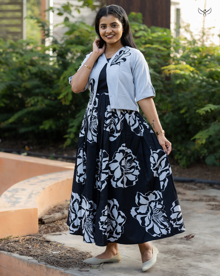 Kajal2 Maternity Dress