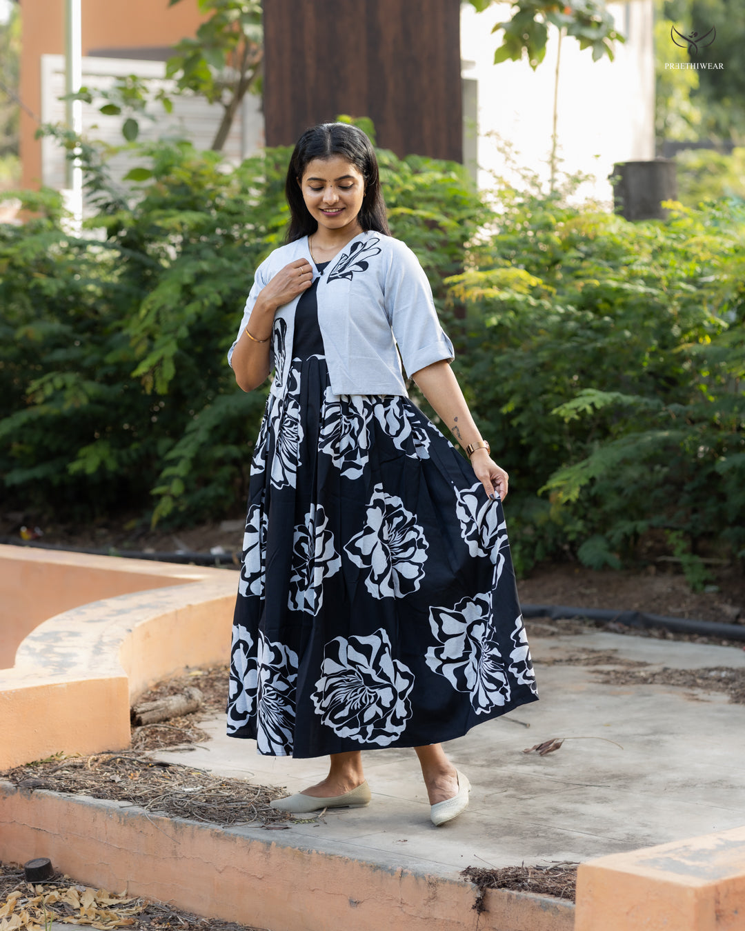 Kajal2 Maternity Dress