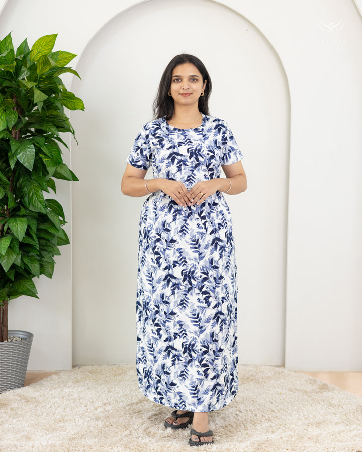 Savitha2 SoftCotton Full Length Maternity Loungewear