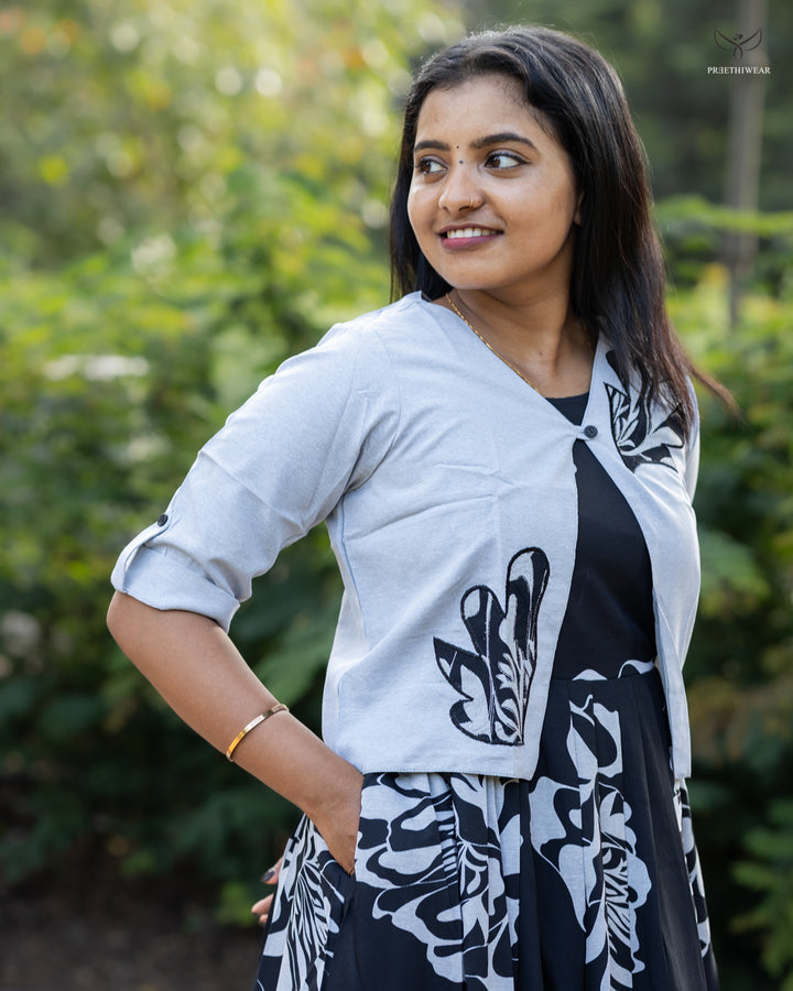 Kajal2 Maternity Dress