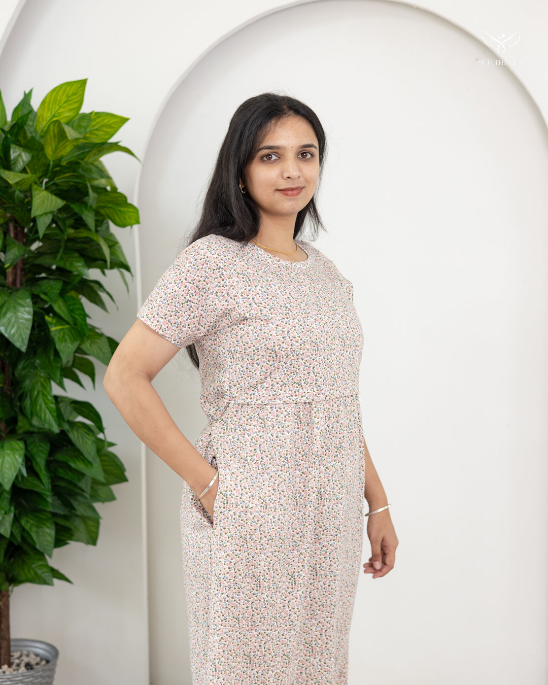 Radhika SoftCotton Full Length Maternity Loungewear