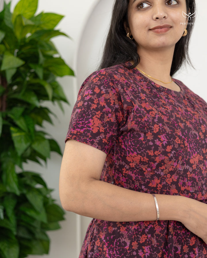 Anusha4 SoftCotton Full Length Maternity Loungewear