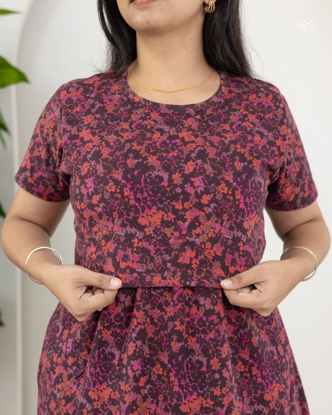 Anusha4 SoftCotton Full Length Maternity Loungewear