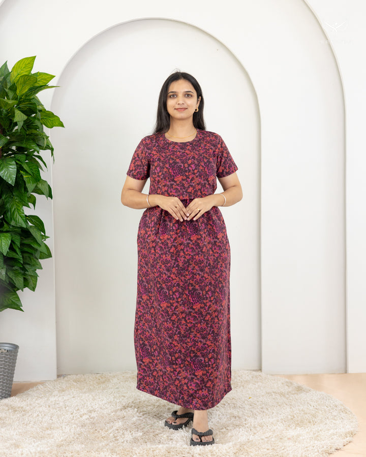 Anusha4 SoftCotton Full Length Maternity Loungewear