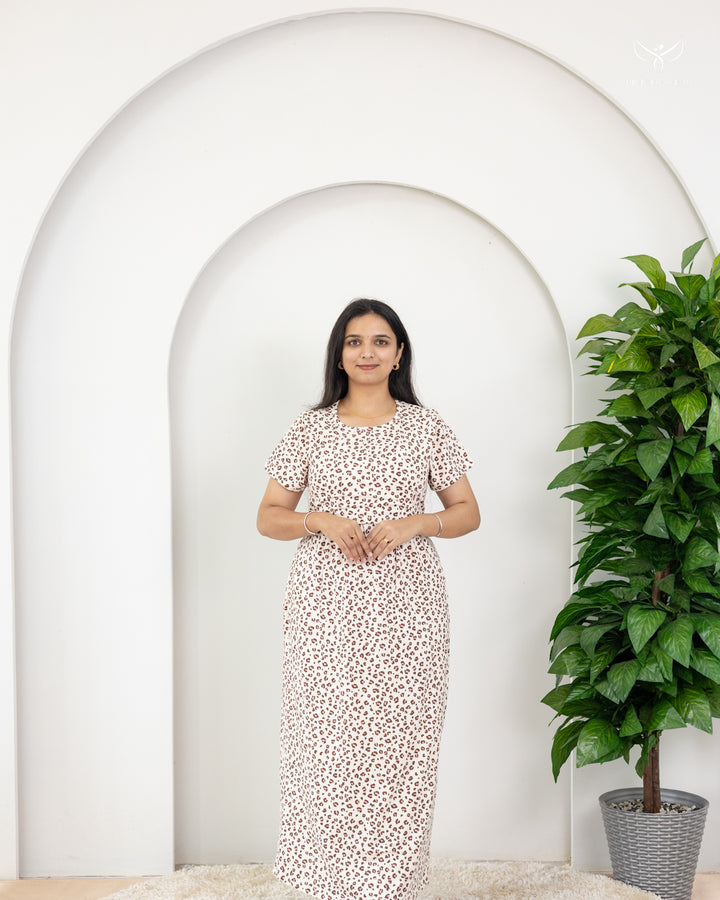 Laxmi1  SoftCotton Full Length Maternity Loungewear