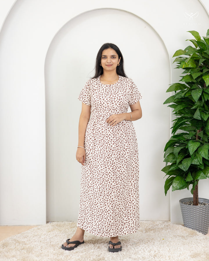 Laxmi1  SoftCotton Full Length Maternity Loungewear