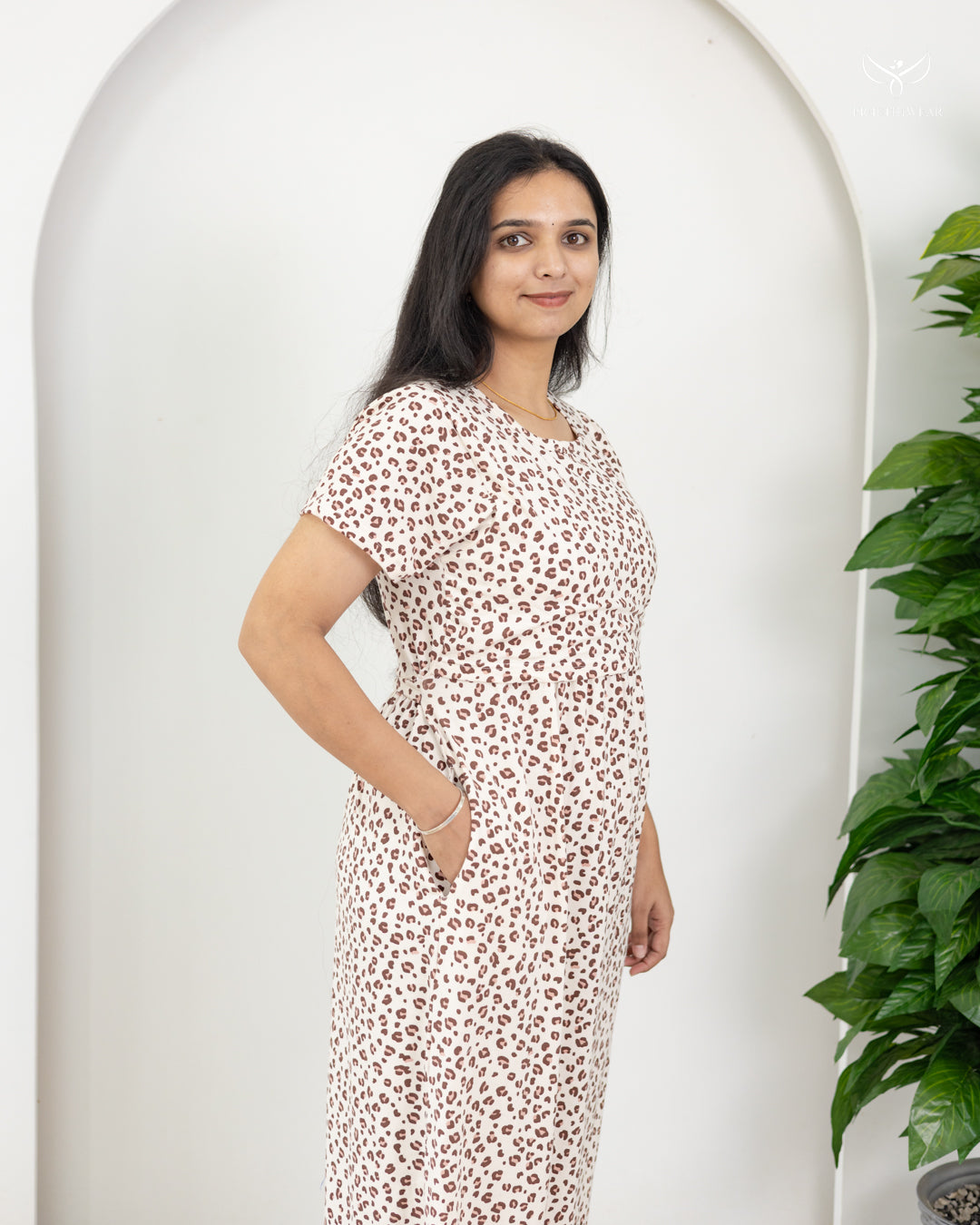 Laxmi1  SoftCotton Full Length Maternity Loungewear