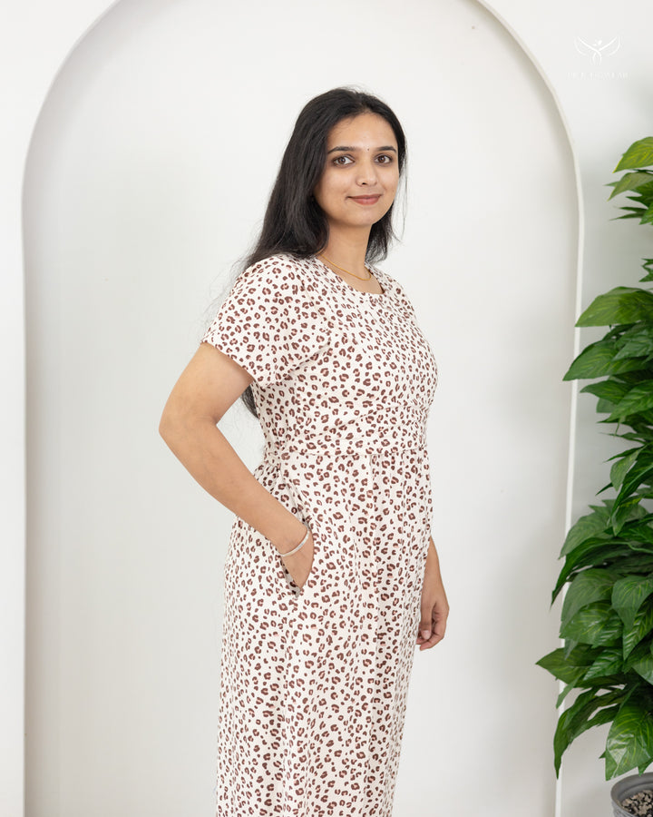 Laxmi1  SoftCotton Full Length Maternity Loungewear