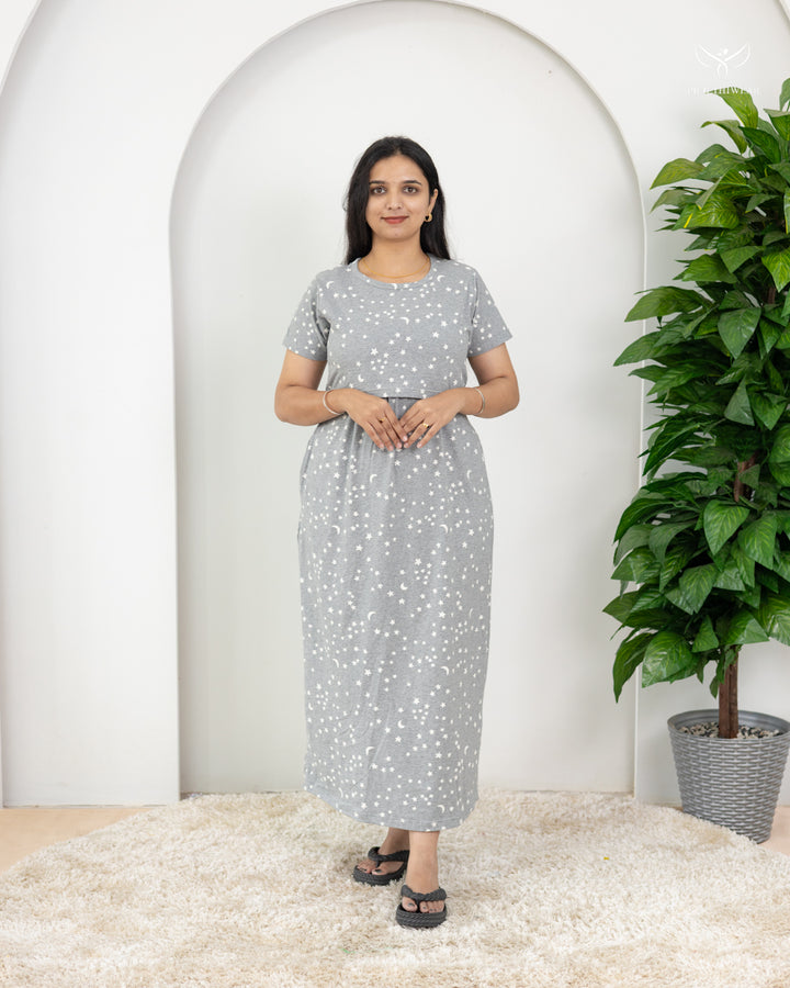 Mathu  SoftCotton Full Length Maternity Loungewear