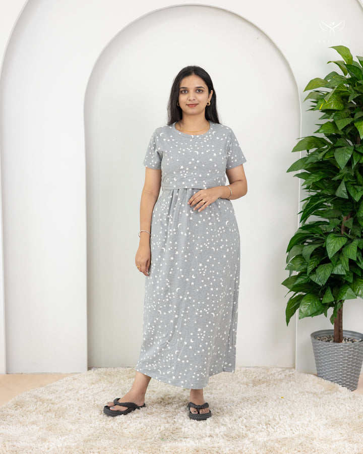 Mathu  SoftCotton Full Length Maternity Loungewear