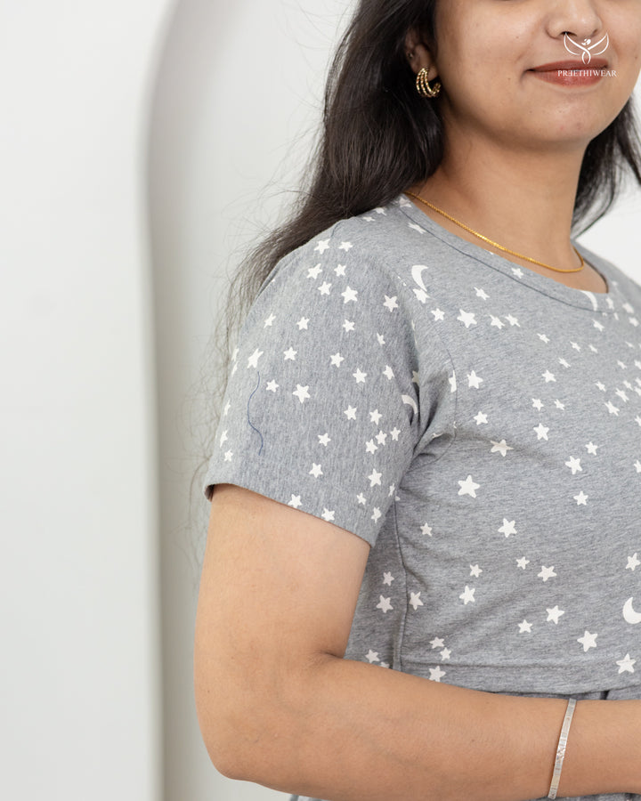 Mathu  SoftCotton Full Length Maternity Loungewear