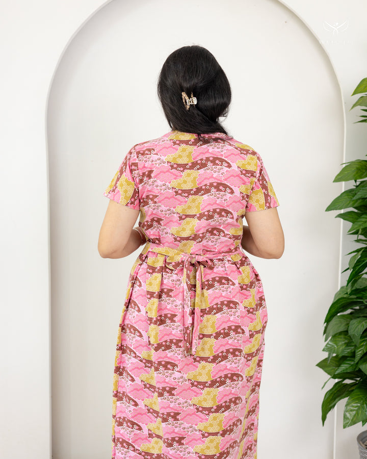 Jeevitha  SoftCotton Full Length Maternity Loungewear