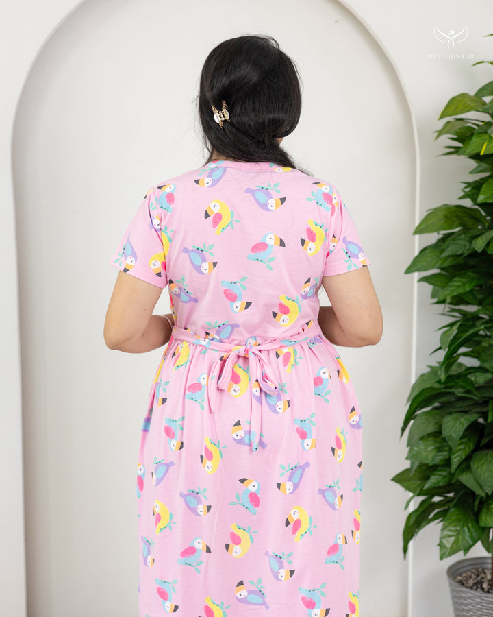 Srija2 SoftCotton Full Length Maternity Loungewear