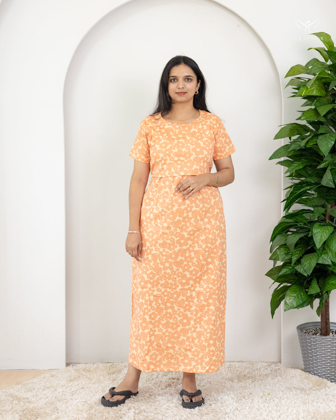 Pavi SoftCotton Full Length Maternity Loungewear