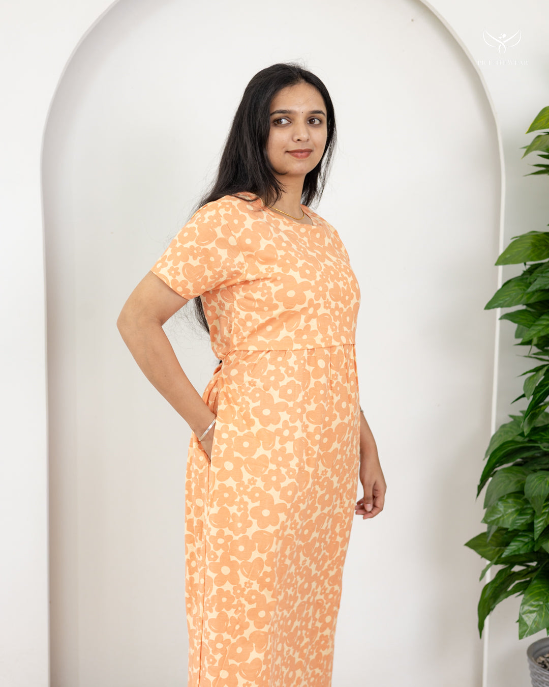 Pavi SoftCotton Full Length Maternity Loungewear