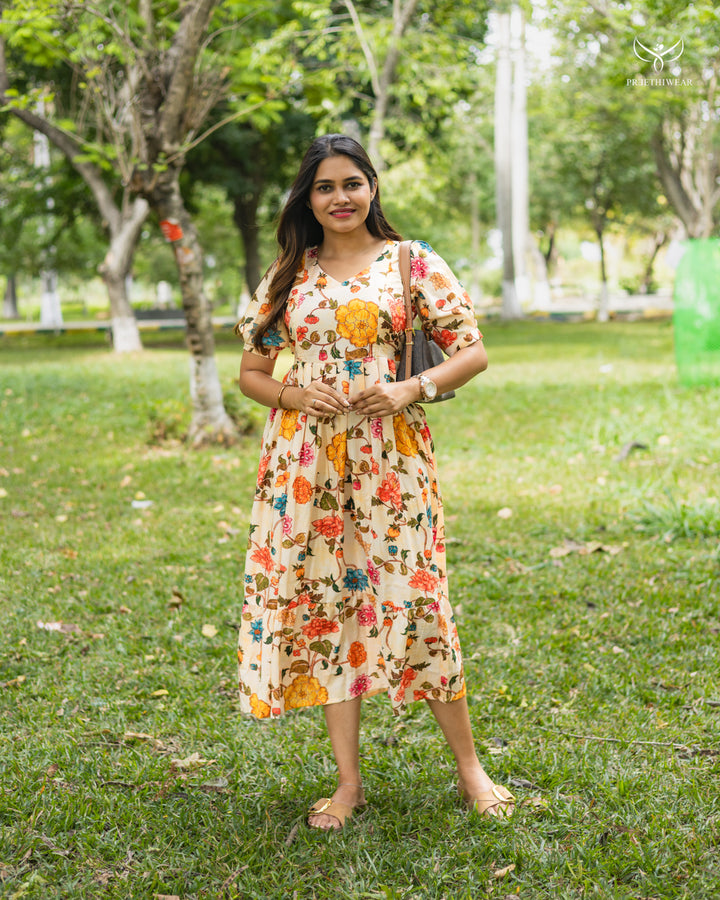 Vishali3 Maternity Dress