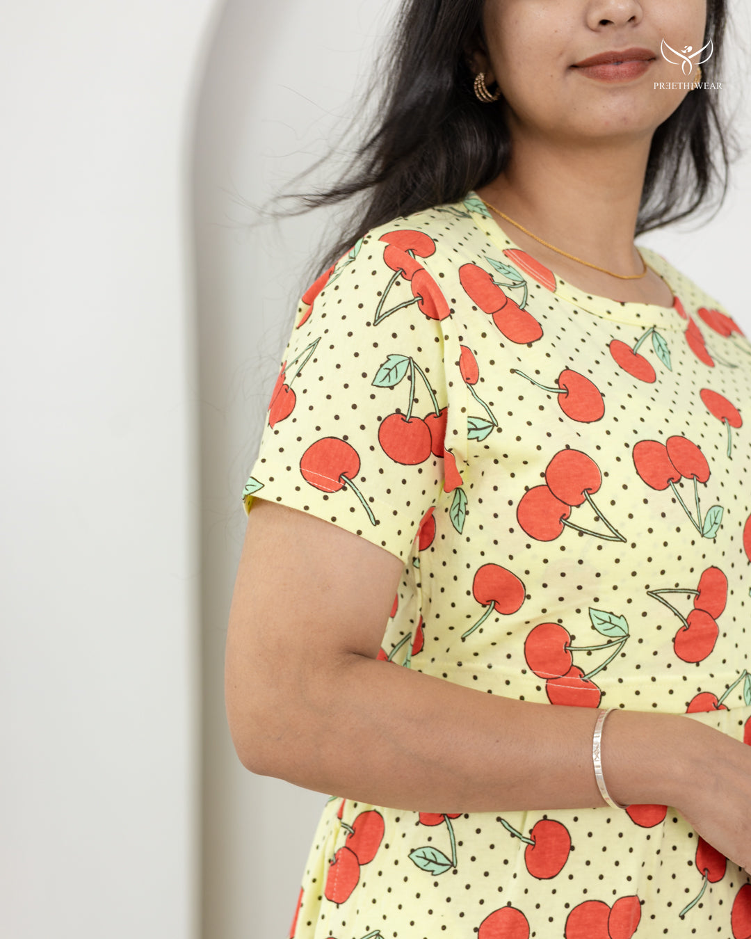 Yamuna2 SoftCotton Full Length Maternity Loungewear