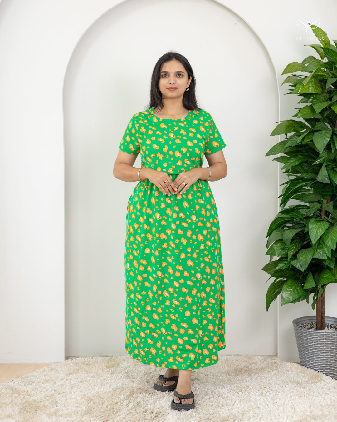 Lavanya SoftCotton Full Length Maternity Loungewear