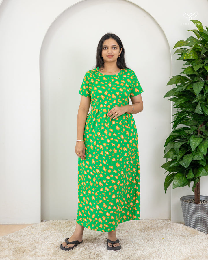 Lavanya SoftCotton Full Length Maternity Loungewear