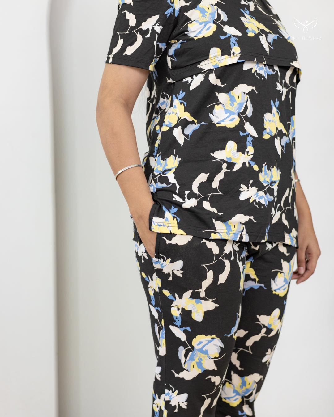 Mamitha SoftCotton Maternity Top Pant Set