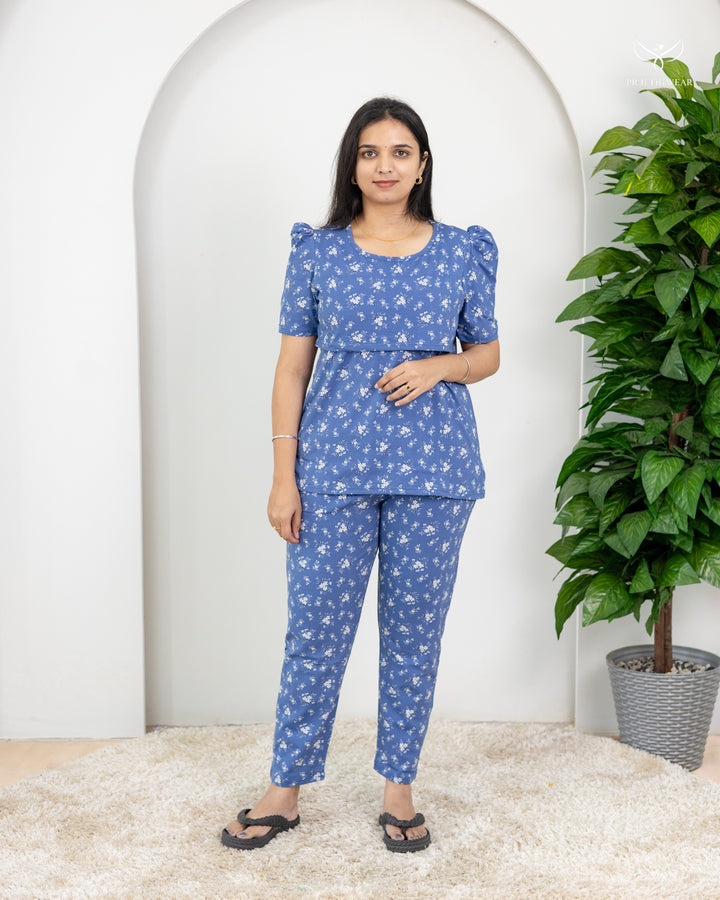 Yuva SoftCotton Maternity Top Pant Set