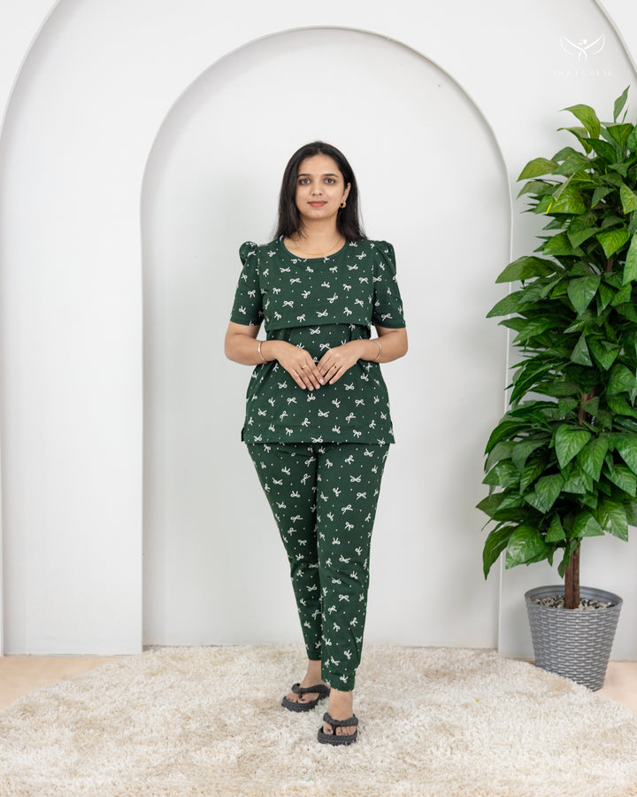 Soniya  SoftCotton Maternity Top Pant Set