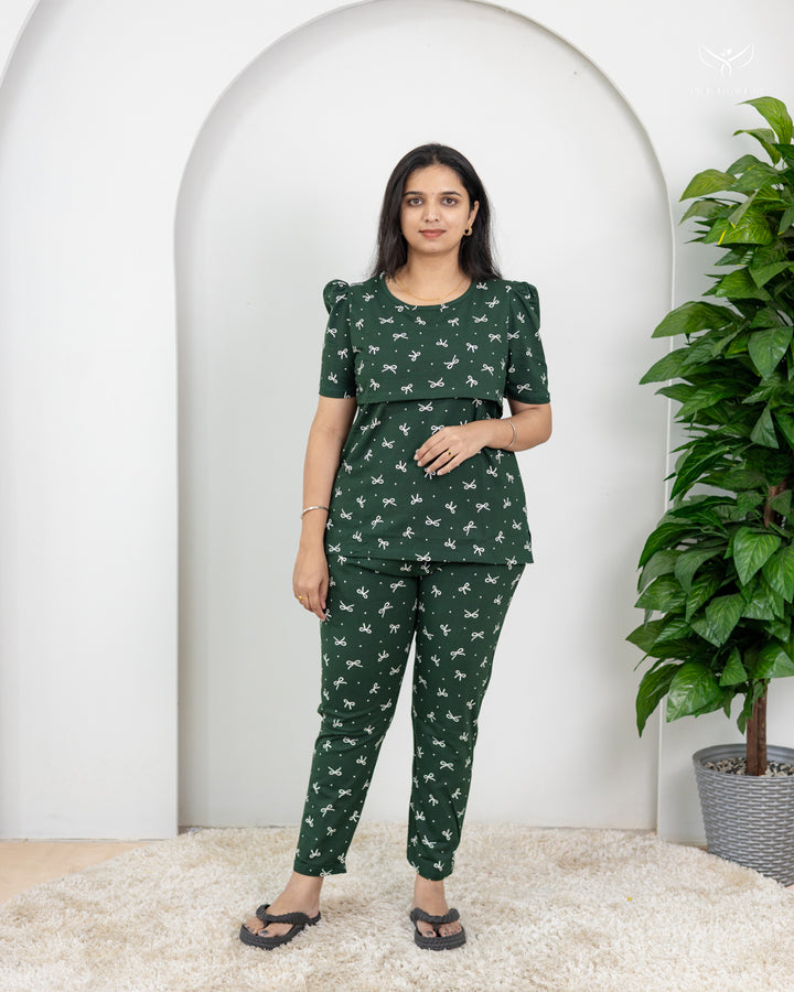 Soniya  SoftCotton Maternity Top Pant Set