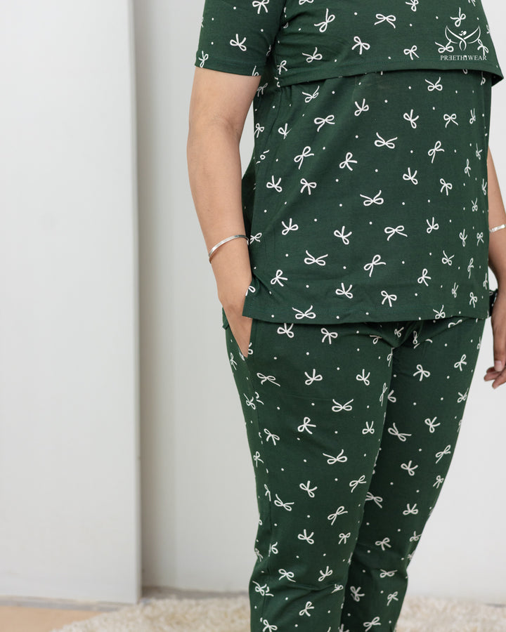 Soniya  SoftCotton Maternity Top Pant Set