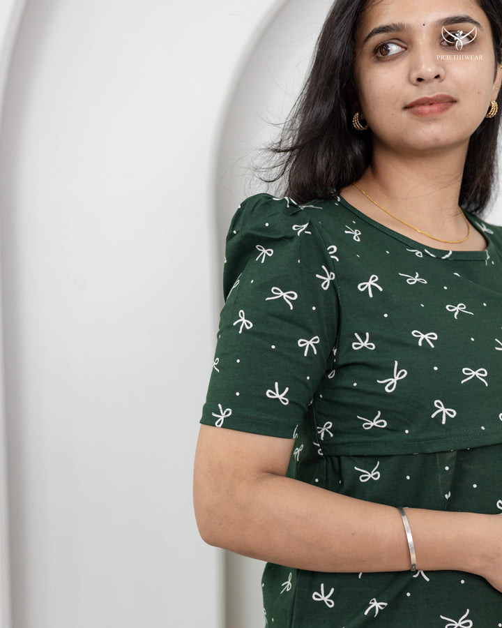 Soniya  SoftCotton Maternity Top Pant Set