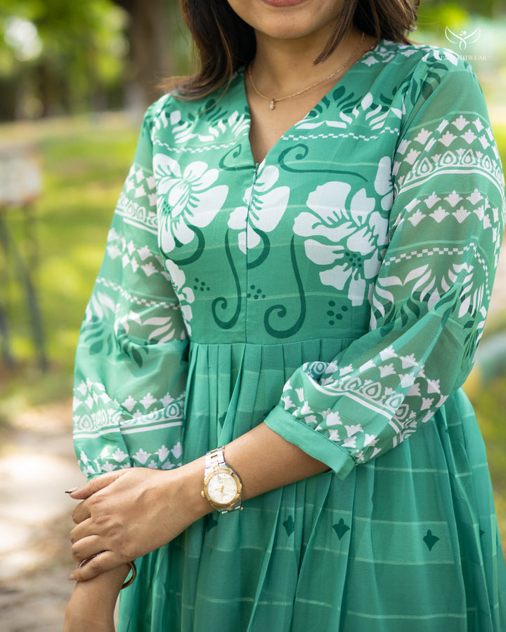Tiny Maternity Dress with center Zip