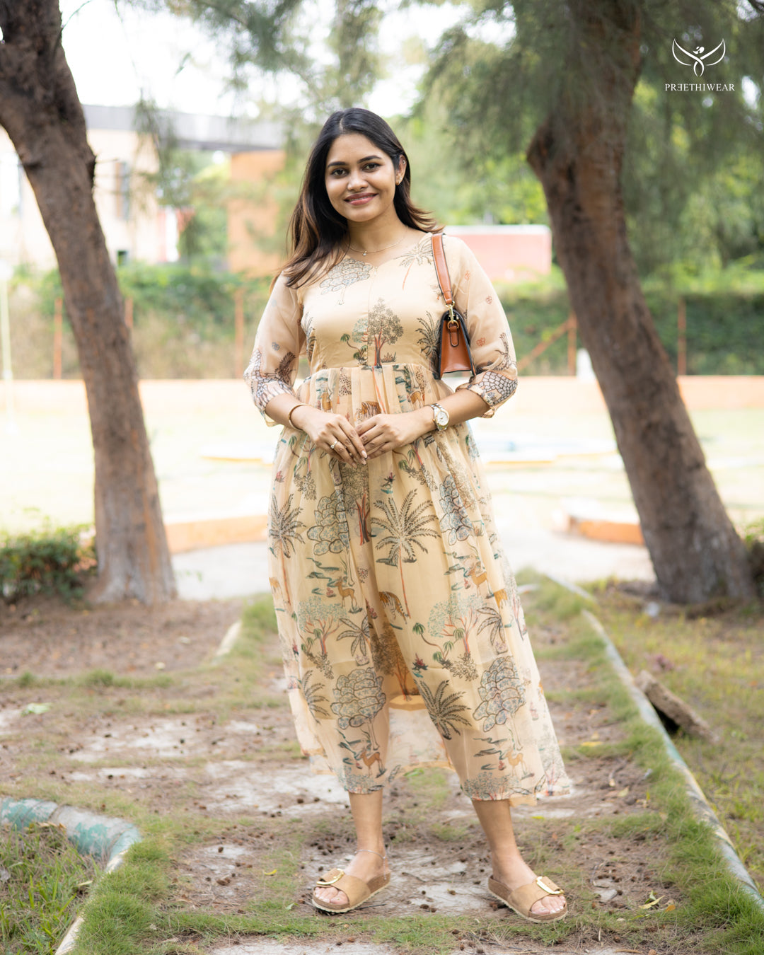 Swati4  Maternity Dress with center Zip