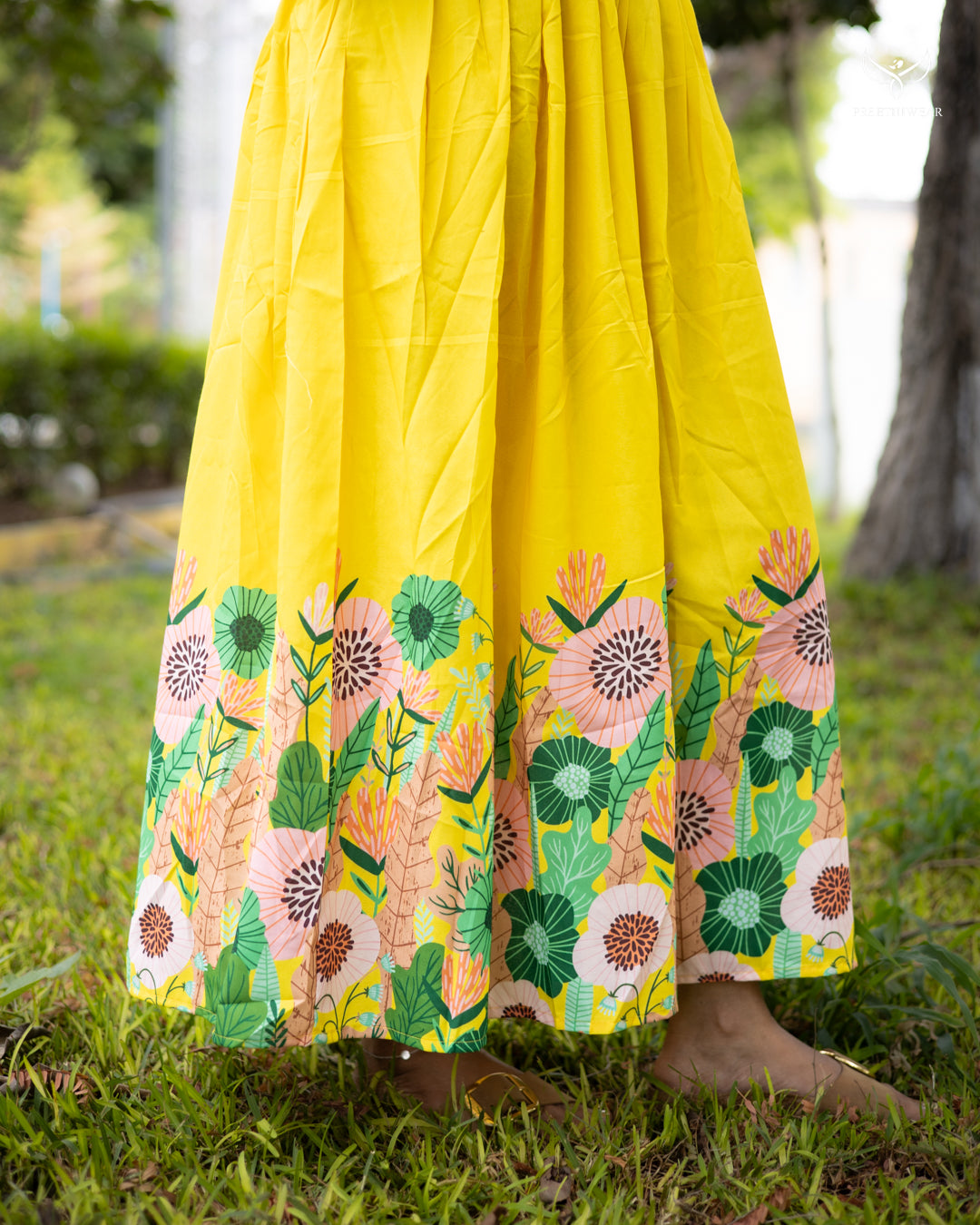 Spoorthi Maternity Dress with center Zip