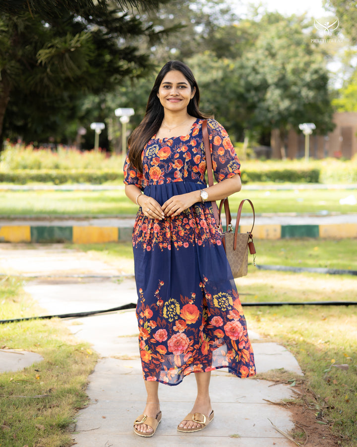 Thrisha Maternity Dress