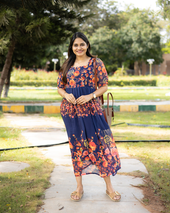 Thrisha Maternity Dress