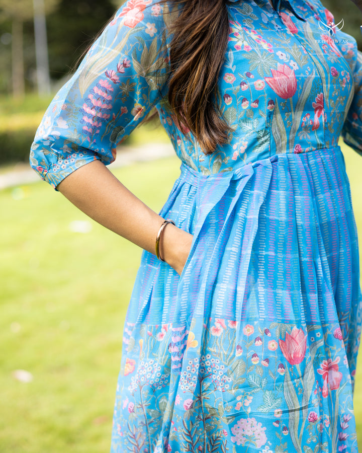 Nithisha Maternity Dress with center Zip